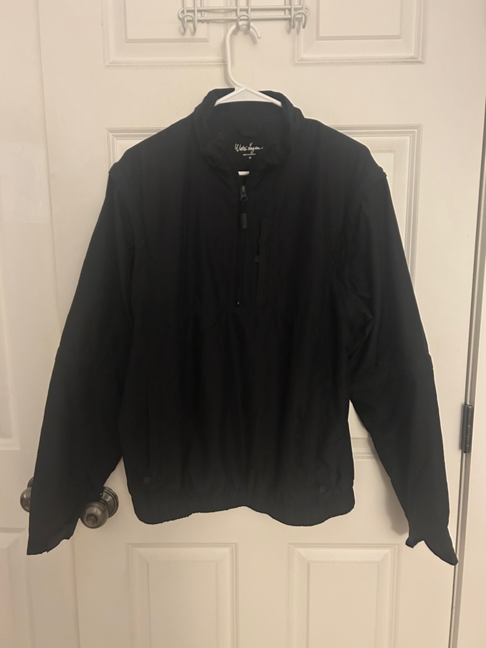 Walter Hagen Pullover Windbreaker jacket size medium black
